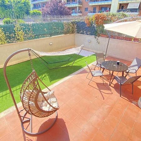 Sun Nest Apartment - Terrace & Garage Fiumicino Buitenkant foto