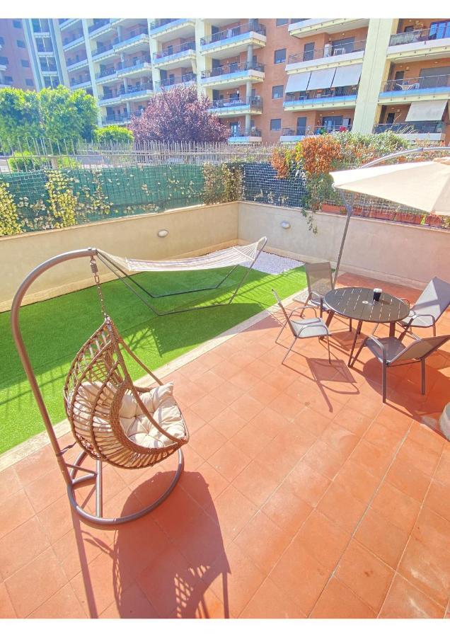 Sun Nest Apartment - Terrace & Garage Fiumicino Buitenkant foto