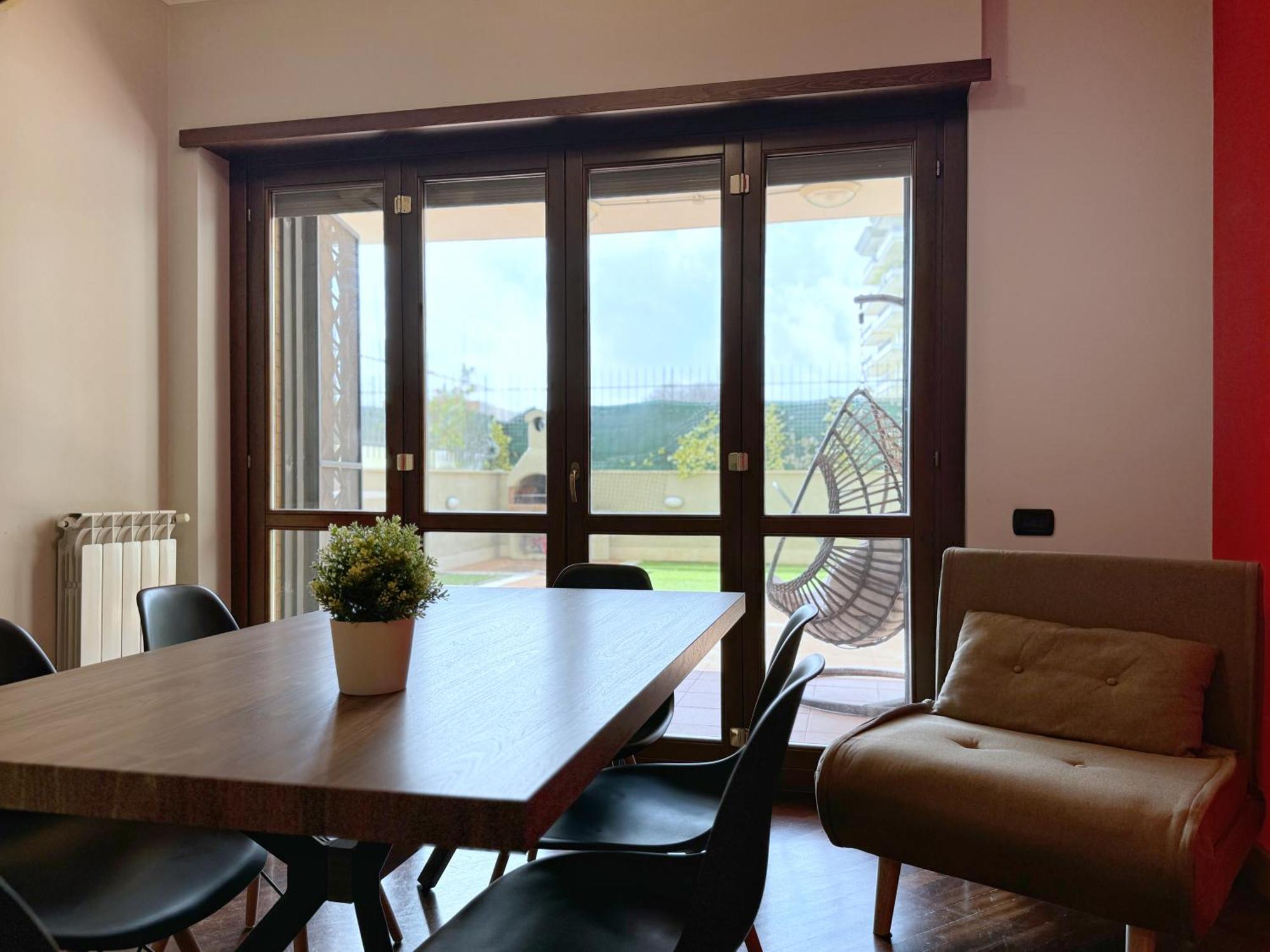 Sun Nest Apartment - Terrace & Garage Fiumicino Buitenkant foto